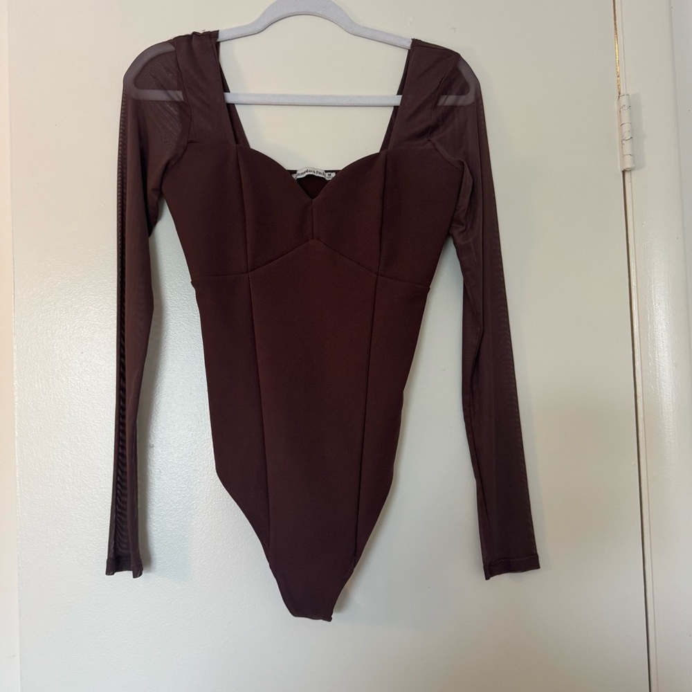 Abercrombie & Fitch Chocolate Bodysuit
